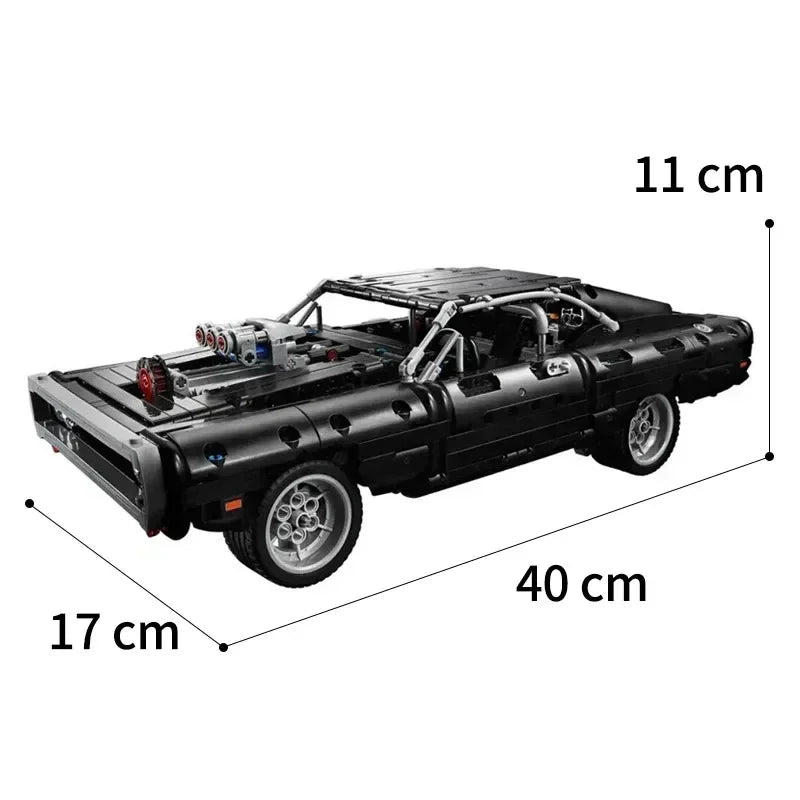 Jeu construction voiture Dodge Charger