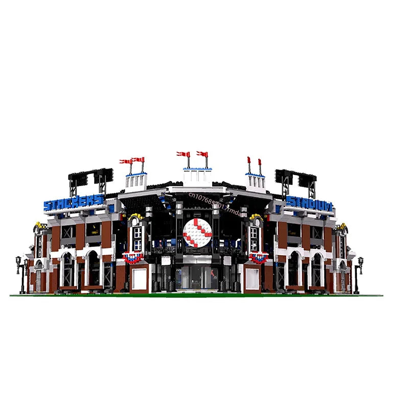 Jeu de construction stade de baseball