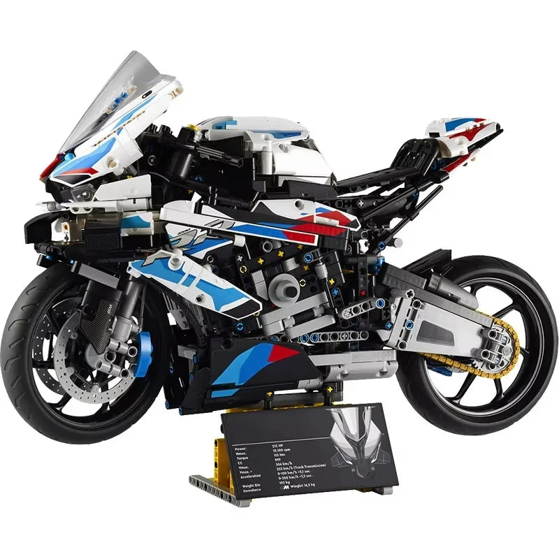 Jeu construction moto BMW