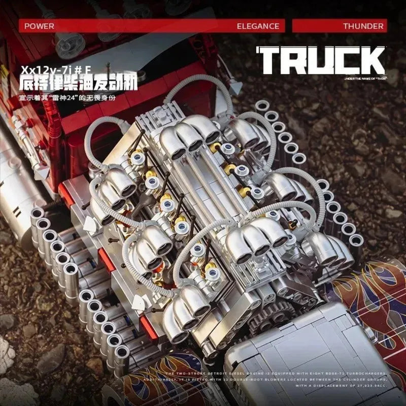 Jeu de construction camion Thor