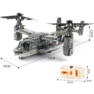 Dimensions du Osprey à construire