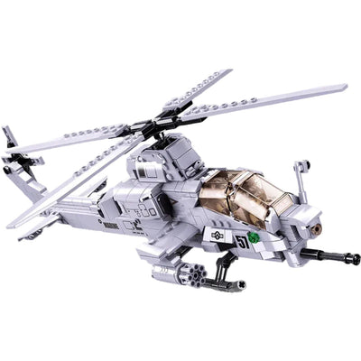 Maquette hélicoptère AH-1Z Viper à  construction de 482 pièces