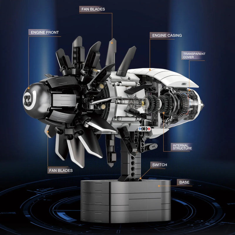 Moteur avion à construire