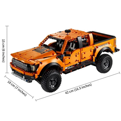 Jeu construction voiture Raptor