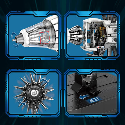 Moteur avion à construire