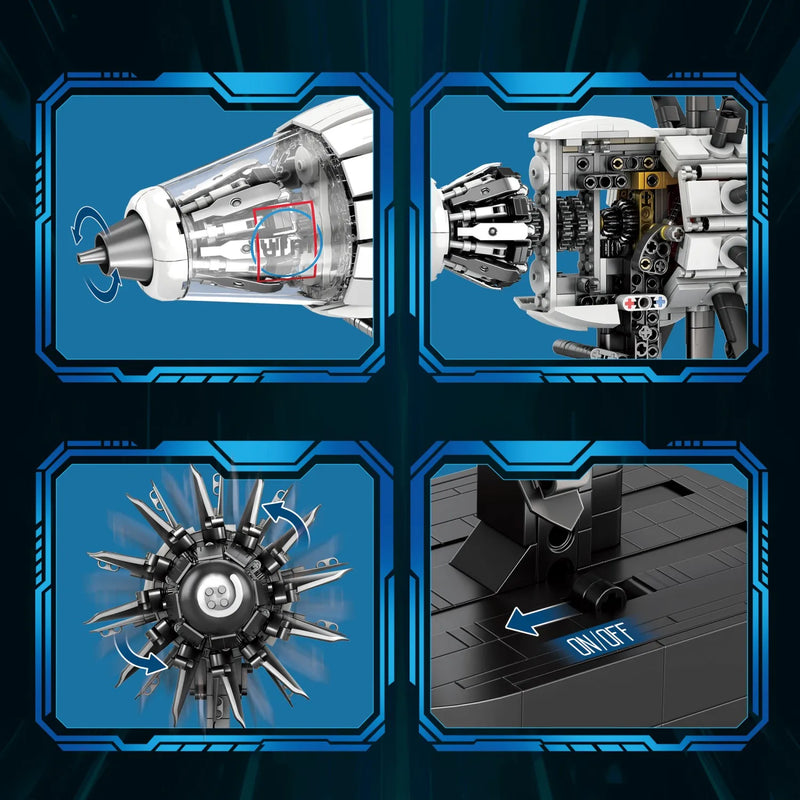 Moteur avion à construire