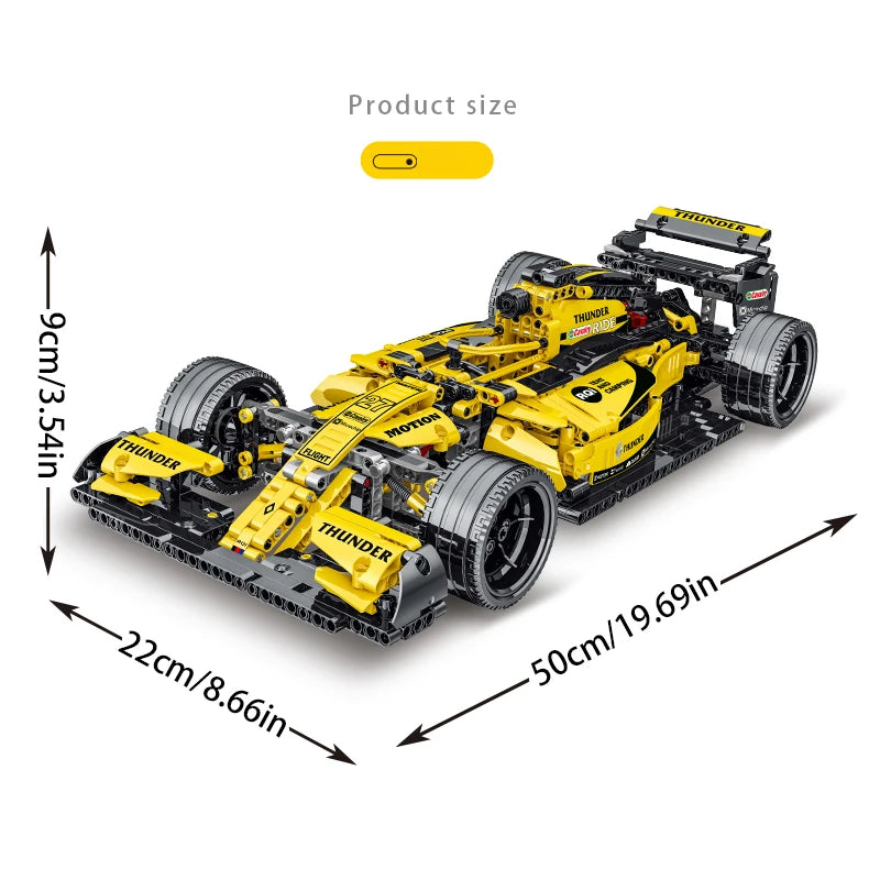 Jeu construction voiture F1