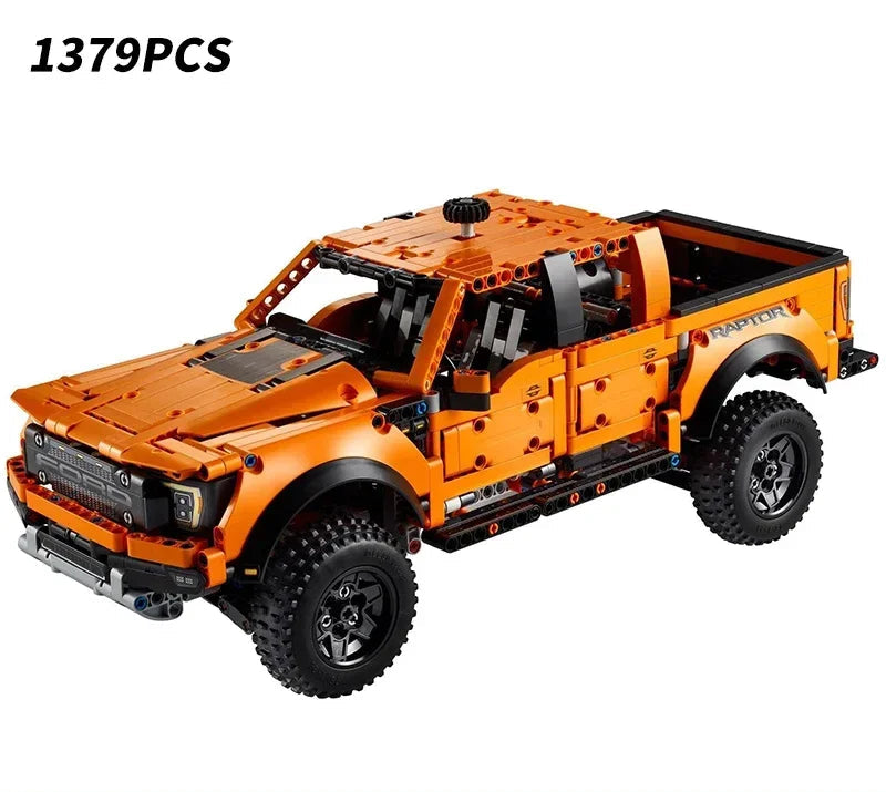 Jeu construction voiture Raptor