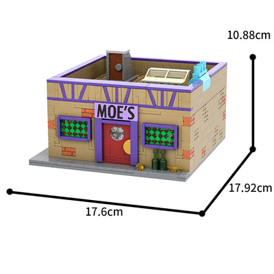 Jeu construction Bar de Moe's