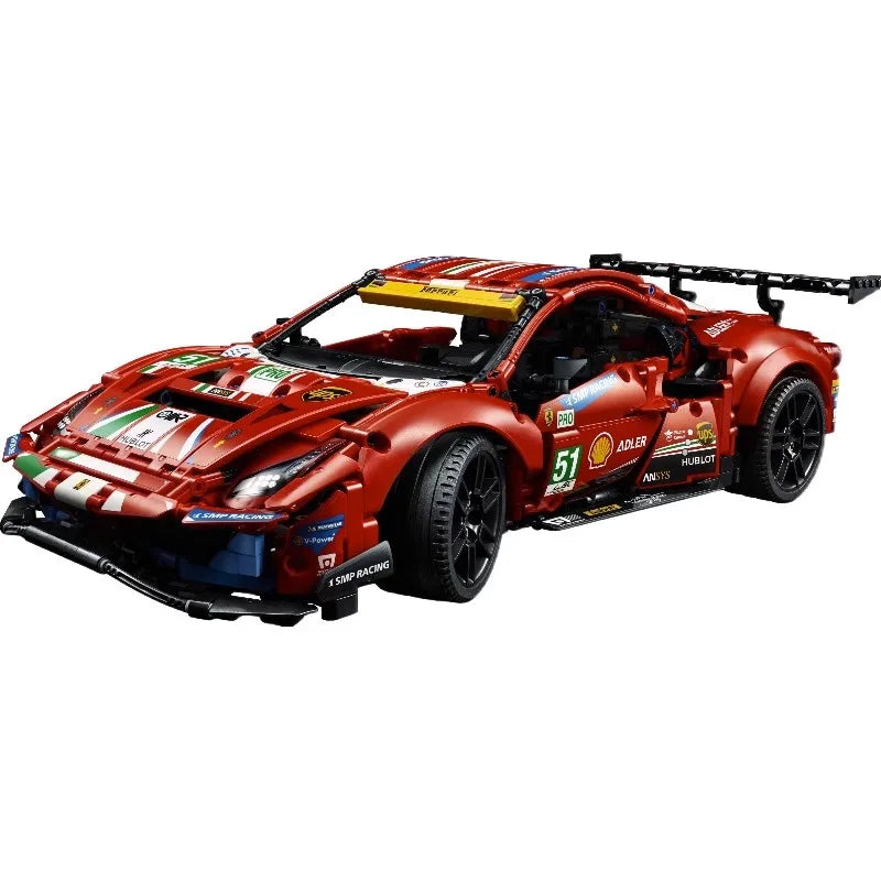 Jeu construction voiture Ferrari 488