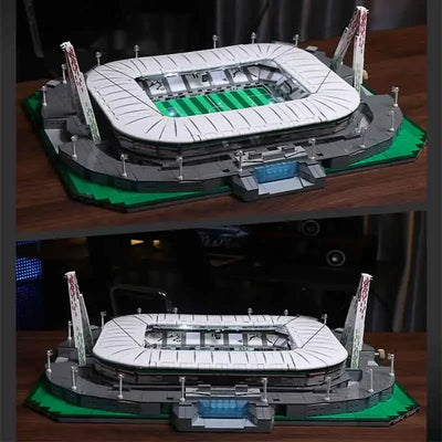 Allianz Stadium vue de l'intérieur avec pelouse et gradins