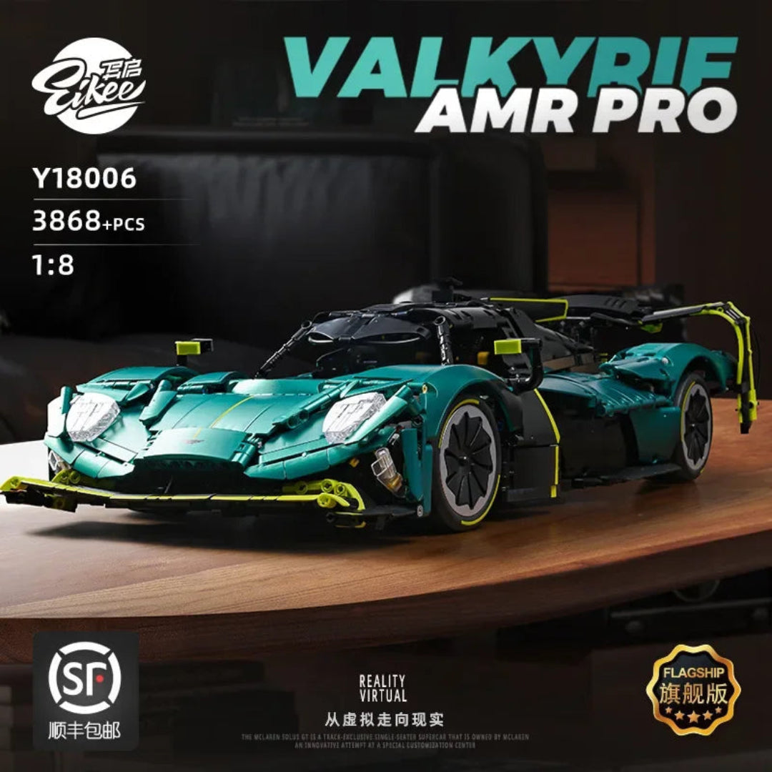 Jeu de construction Aston Martin Valkyrie hypercar britannique