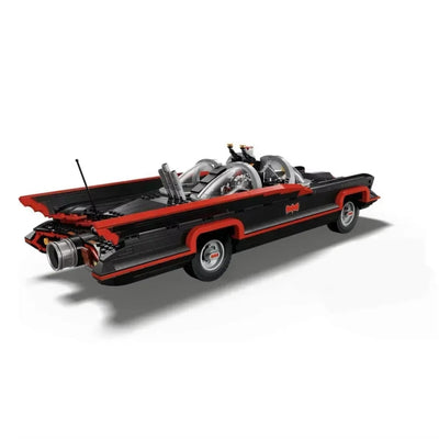 jeu de construction batmobile Batman 1966 vue arrière, voiture mythique à construire