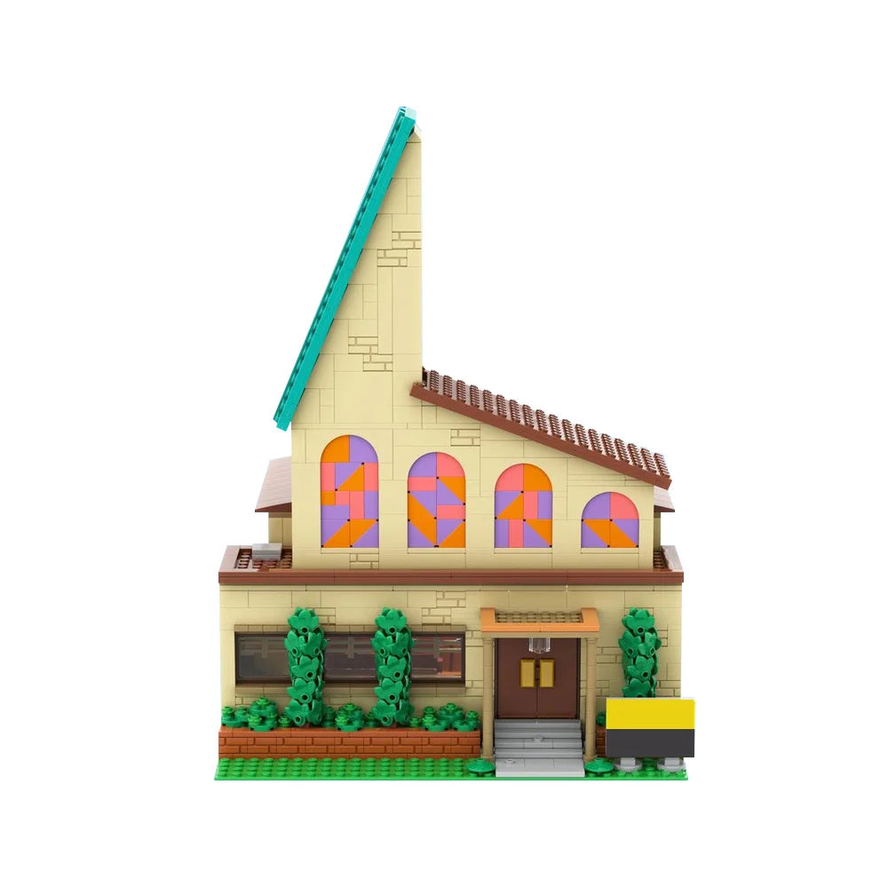 Jeu de construction église de Springfield — Première Église des Simpson