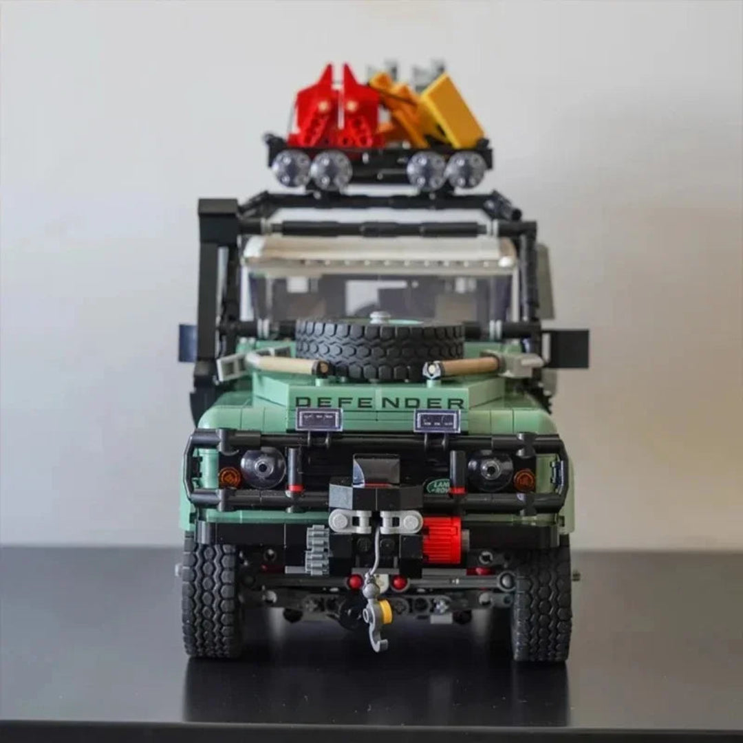 Jeu de construction Land Rover Defender 4x4 tout-terrain à construire