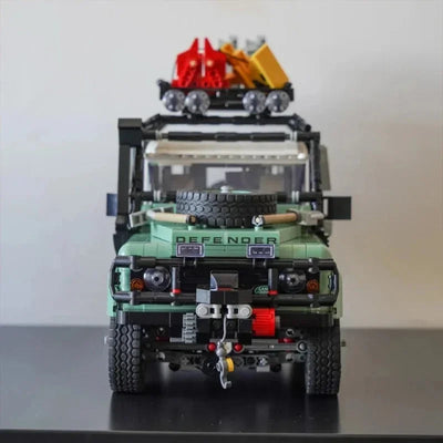 Jeu de construction Land Rover Defender 4x4 tout-terrain à construire