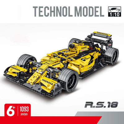 Jeu de construction Renault F1 R.S.18 voiture de formule 1 à construire